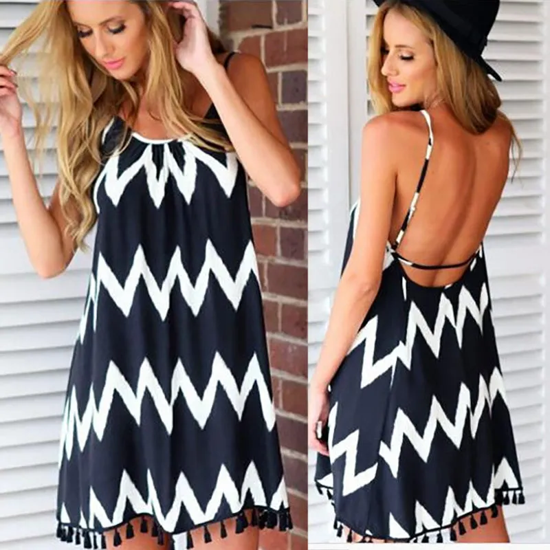Women Beach Short  Sexy Strapy Summer Dress