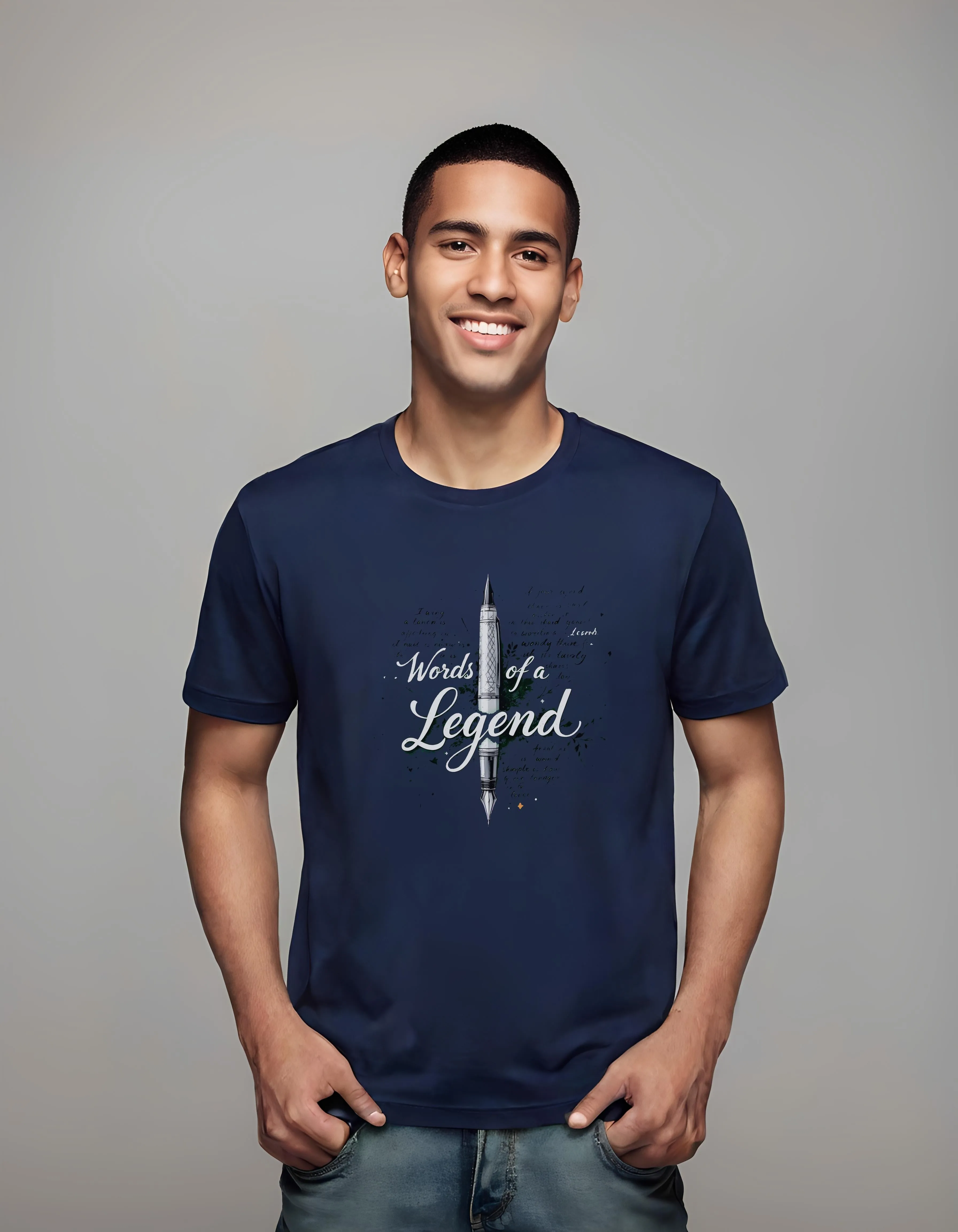 Words of a Legend Pen Illustration | Classic T-Shirt (Unisex)
