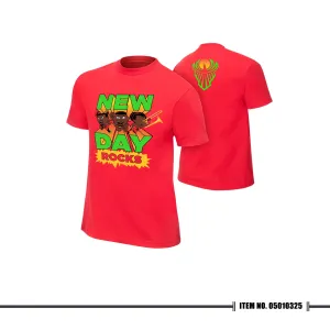 WWE New Day "New Day Rocks" Red T-shirt