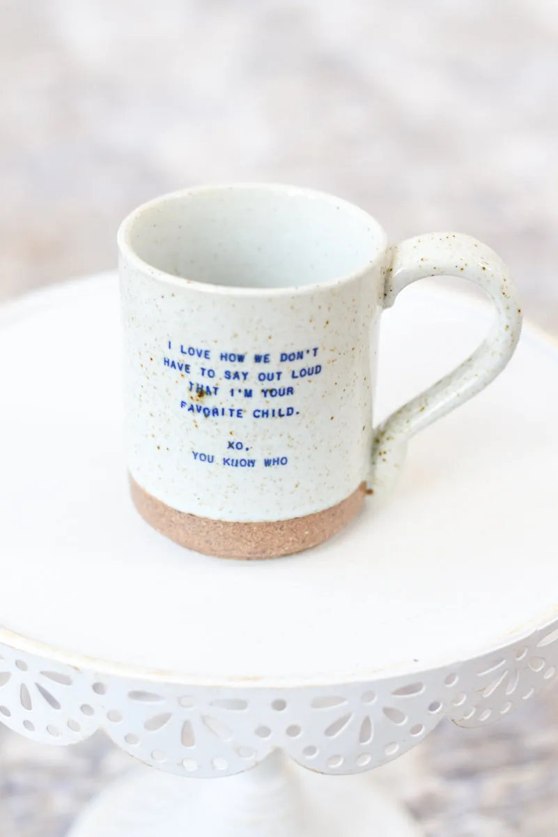 XO Mug by Sugarboo