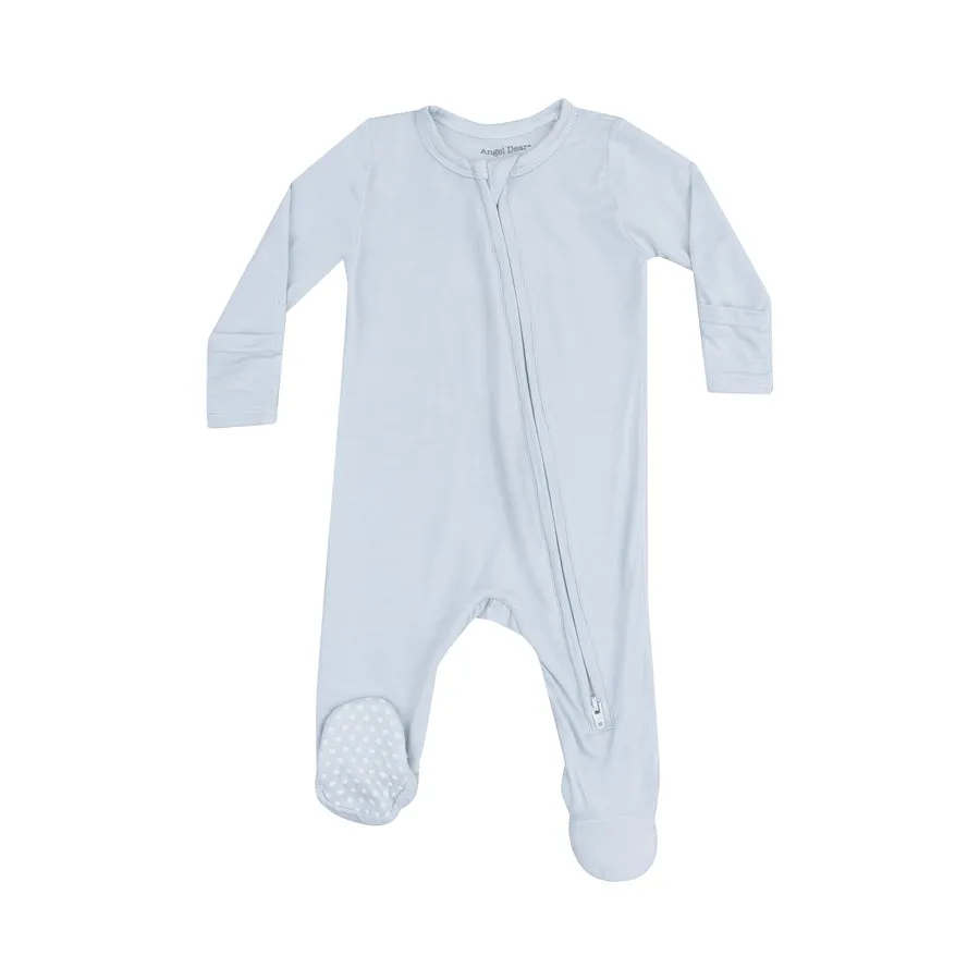 Zipper Footie | Classic Blue